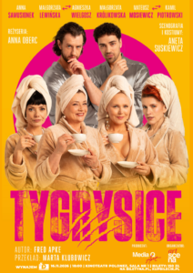 Plakat: Tygrysice. Materiał Centrum Kultury i Sztuki w Skierniewicach.