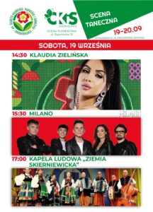 Plakat: 49. ŚKOiW: Scena taneczna. Materiał Centrum Kultury i Sztuki w Skierniewicach.