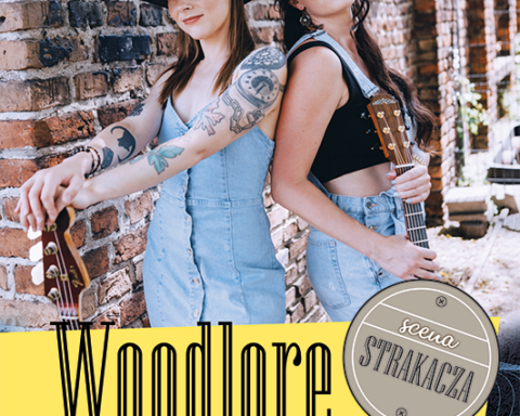 Plakat: Scena Strakacza: Woodlore. Materiał Centrum Kultury i Sztuki w Skierniewicach.